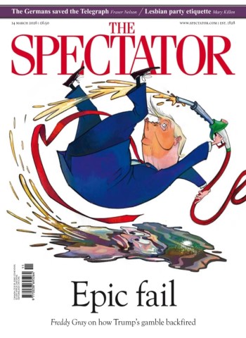 The Spectator - 14 March 2026 cover