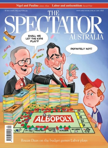 The Spectator Australia - 16 May 2026 cover