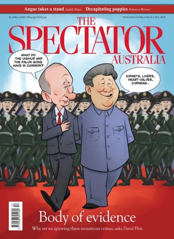 The Spectator Australia - 25 April 2026 cover