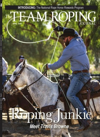 The Team Roping Journal - April 2026 cover