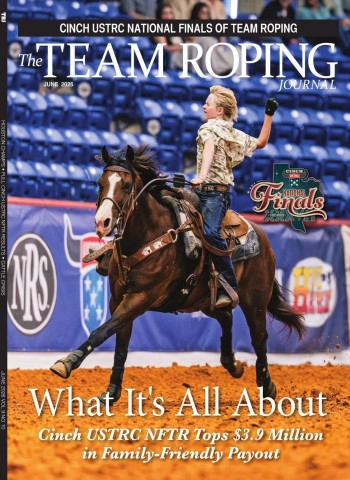 The Team Roping Journal - June 2026 cover