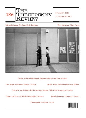 The Threepenny Review - Summer 2026 cover