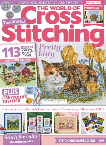 The World of Cross Stitching - June 2026 cover