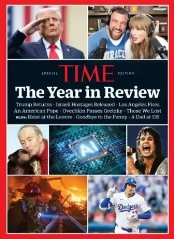 TIME Special Edition - The Year in Review 2025 Magazine