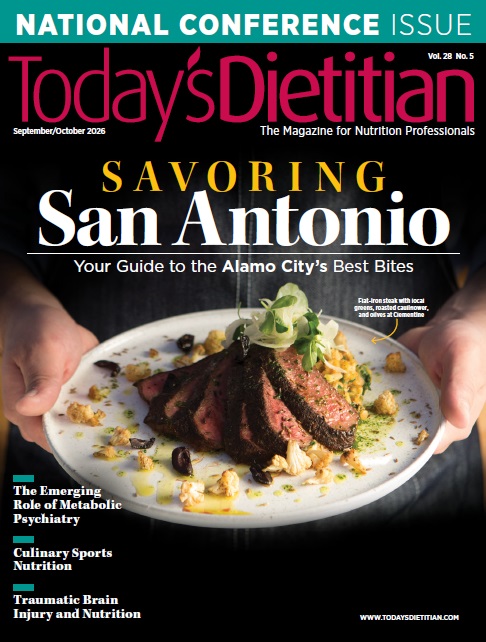 Today's Dietitian - September-October 2026 Magazine