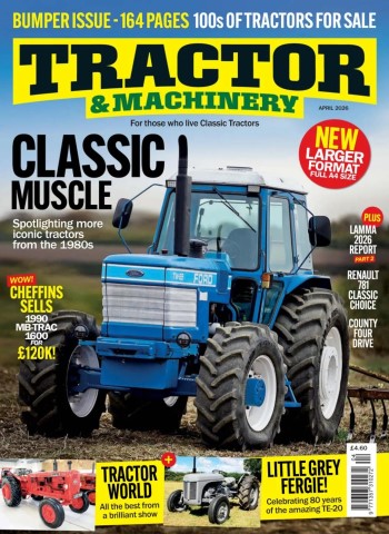 Tractor & Machinery - April 2026 cover