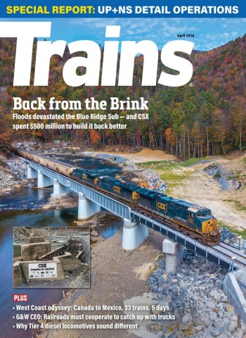 Trains - April 2026 cover