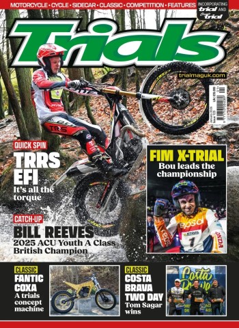 Front cover of Trials - January 2026 magazine issue