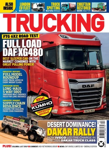 Trucking Magazine - April 2026 cover