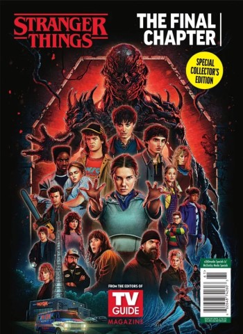 Front cover of TV Guide Magazine Presents - Stranger Things The Final Chapter, Special Collector's Edition 2025 magazine issue