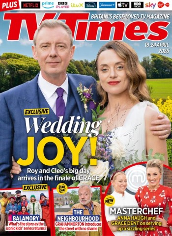 TV Times - 18 April 2026 cover
