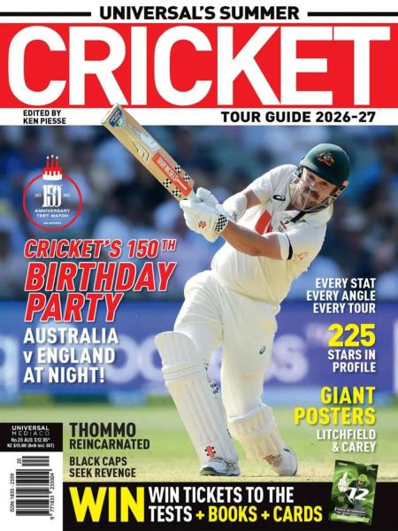 Universal's Summer Cricket Guide - 2026-27 cover