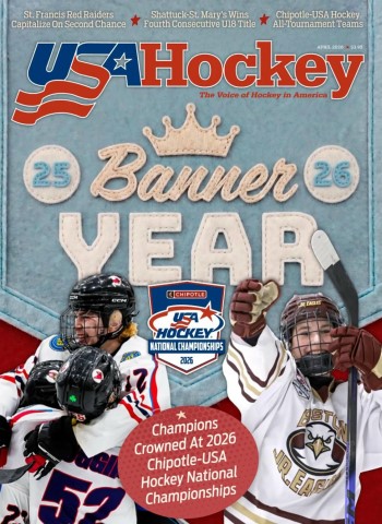 USA Hockey Magazine - April 2026 cover