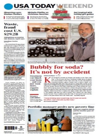 USA Today Weekend - December 5 7, 2025 Magazine