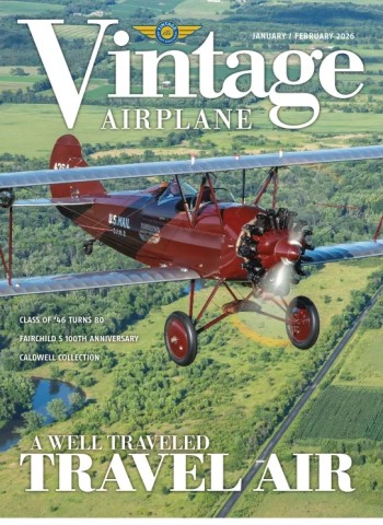 Vintage Airplane - January-February 2026 Magazine