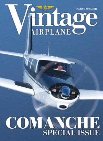 Vintage Airplane - March-April 2026 cover
