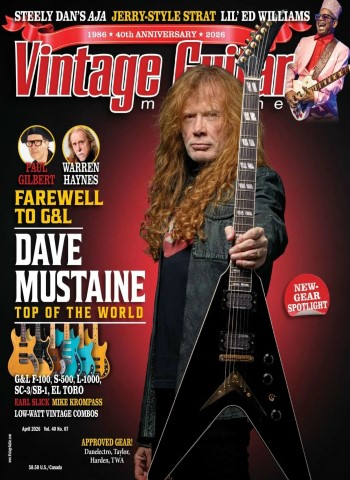 Vintage Guitar - April 2026 cover