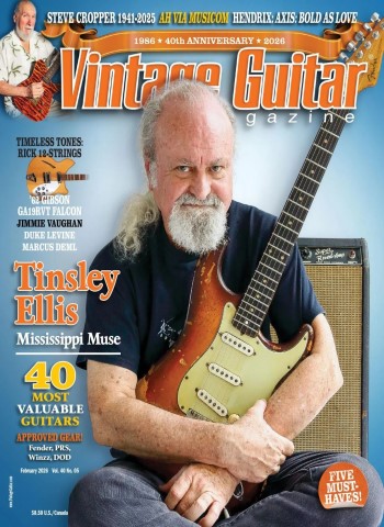 Vintage Guitar - February 2026 cover