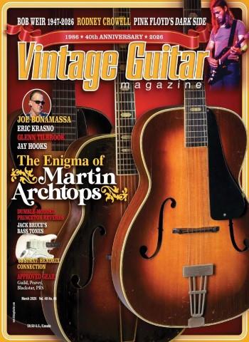 Vintage Guitar - March 2026 cover