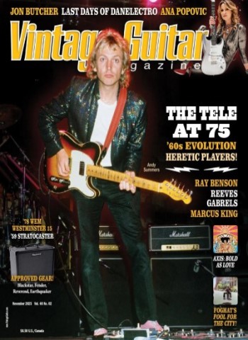 Vintage Guitar - November 2025 Magazine