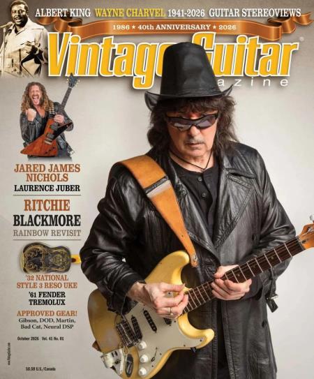 Vintage Guitar - October 2026 Magazine
