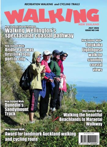 Walking New Zealand - July 2026 cover