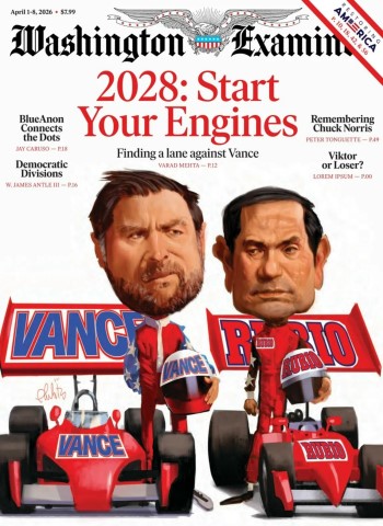 Washington Examiner - April 1, 2026 cover