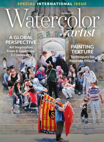 Watercolor Artist - Summer 2026 cover