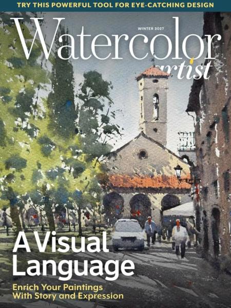 Watercolor Artist - Winter 2027 cover