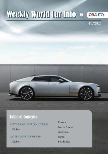 Weekly World Car Info - 10 October 2026 cover