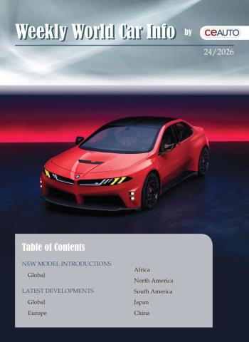 Weekly World Car Info - 13 June 2026 cover