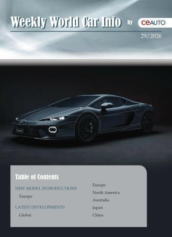 Weekly World Car Info - 18 July 2026 cover