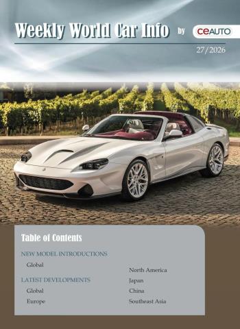 Weekly World Car Info - 4 July 2026 cover