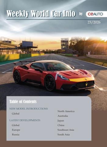 Weekly World Car Info - 6 June 2026 cover