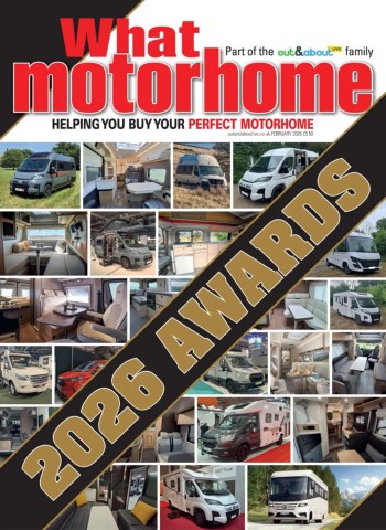 Front cover of What Motorhome - February 2026 magazine issue