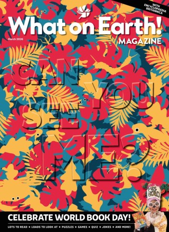 What on Earth! Magazine - March 2026 cover