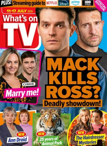 What's on TV - 11 July 2026 Magazine