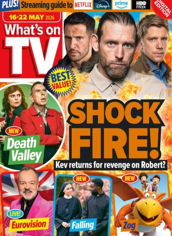 What's on TV - 16 May 2026 cover