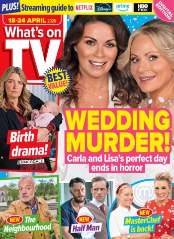 What's on TV - 18 April 2026 cover