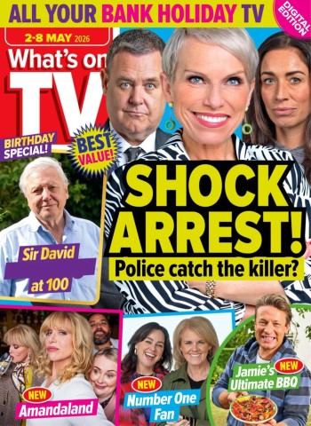 What's on TV - 2 May 2026 cover