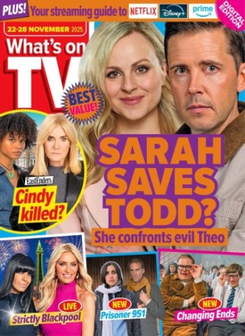 What's on TV - 22 November 2025 Magazine