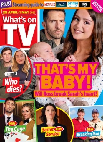 What's on TV - 25 April 2026 cover