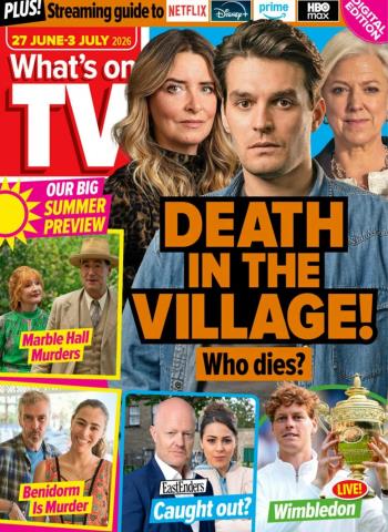 What's on TV - 27 June 2026 cover