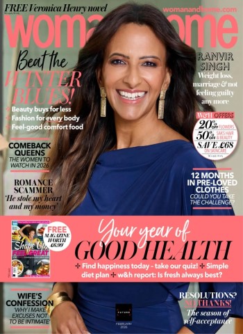 Front cover of Woman & Home UK - February 2026 magazine issue