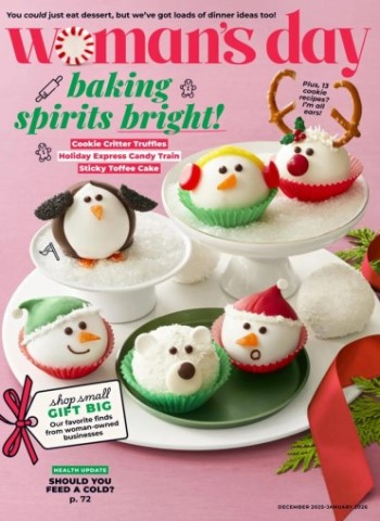 Woman's Day USA - December 2025 - January 2026 Magazine