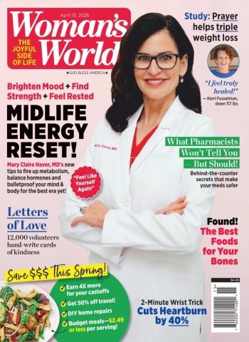 Woman's World USA - April 13, 2026 cover