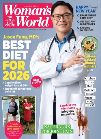 Front cover of Woman's World USA - January 12, 2026 magazine issue