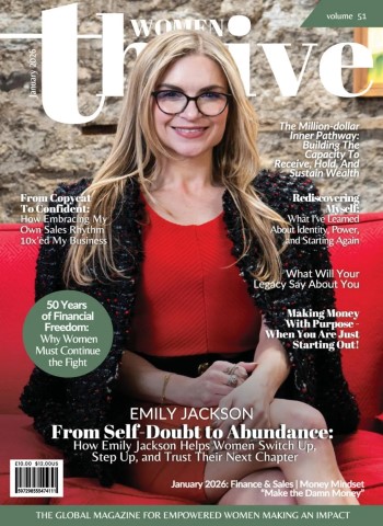Front cover of Women Thrive Magazine - January 2026 magazine issue