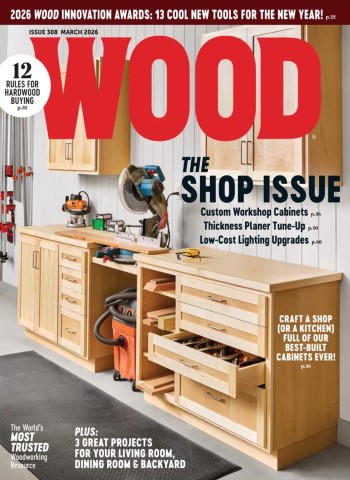 Wood Magazine - March 2026 cover