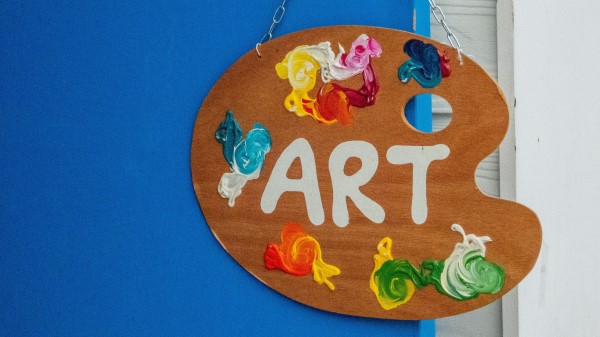 Art Palette Paints Wallpaper